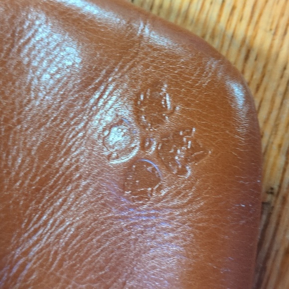 Patricia Nash Brown Leather Wristlet - Picture 4 of 11